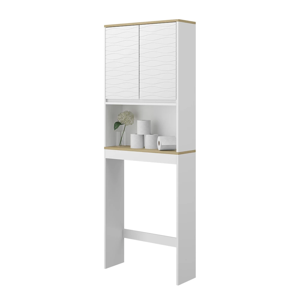 Vicco Mobiletto da toilette "Livia", Bianco, 60 x 163 cm