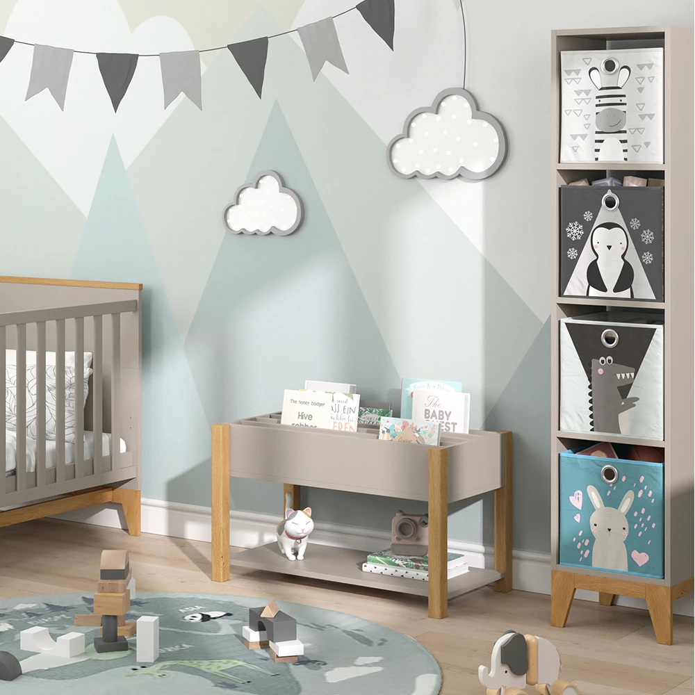Vitalispa Kinderregal Cashmere-Eiche 80 x 46 cm, Malia