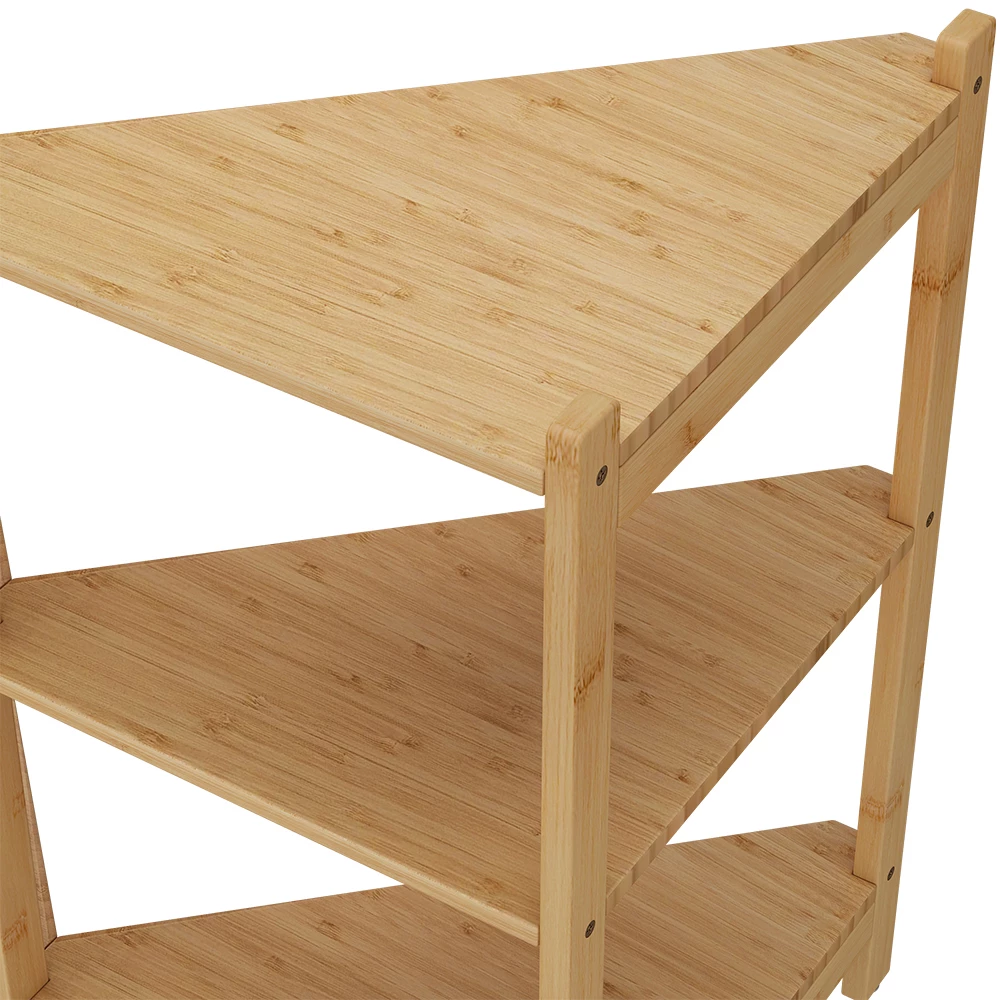 Vicco Waschbeckenunterschrank Bambus 68 x 60.5 cm 2er Set, Zeno