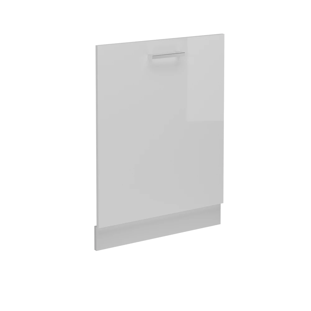 Vicco Panneau de lave-vaisselle Blanc Haute brillance 60cm sans PT, R-Line