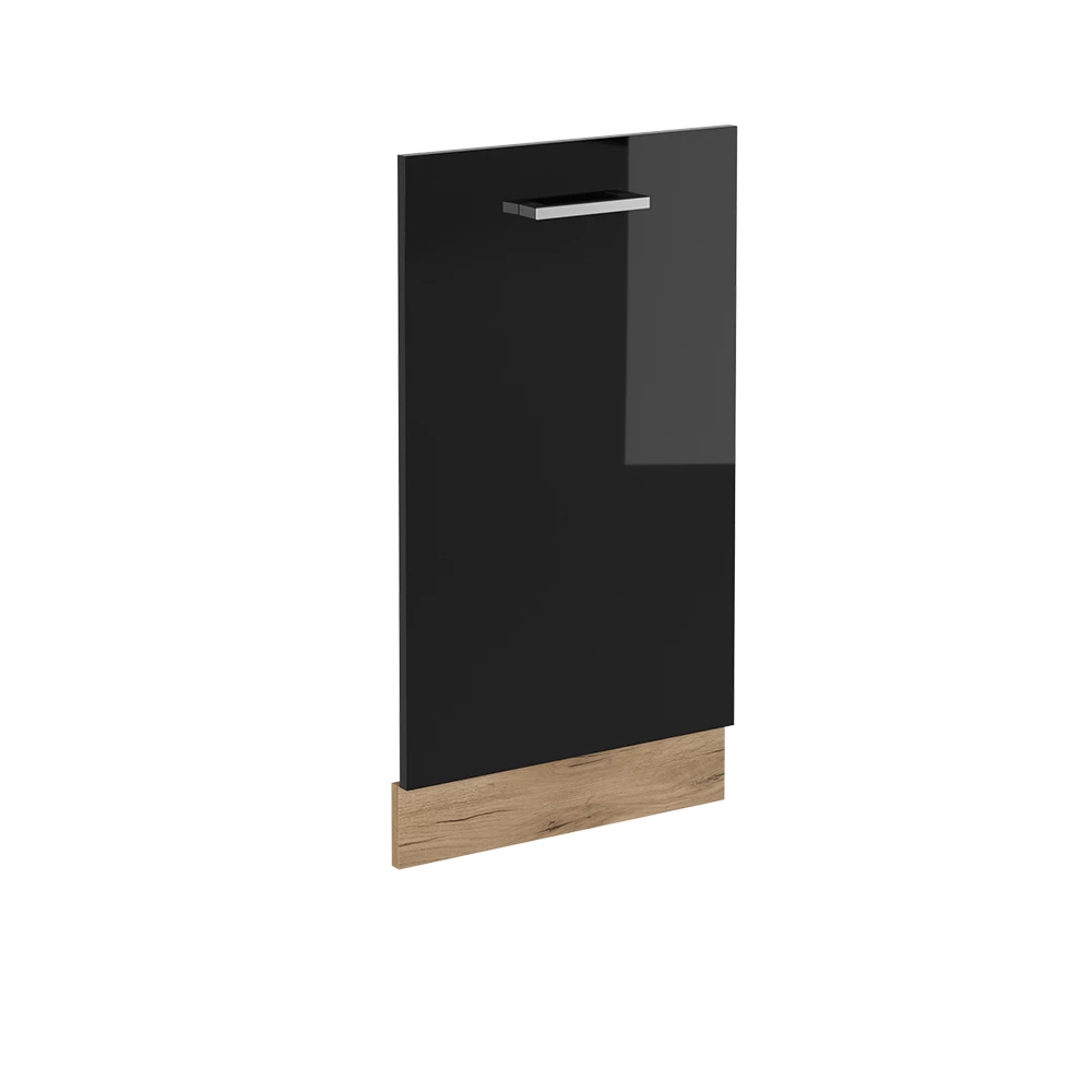 ViccoDiskmaskinens frontpanel"R-Line",Svart högblank ,45cmutan bänkskiva