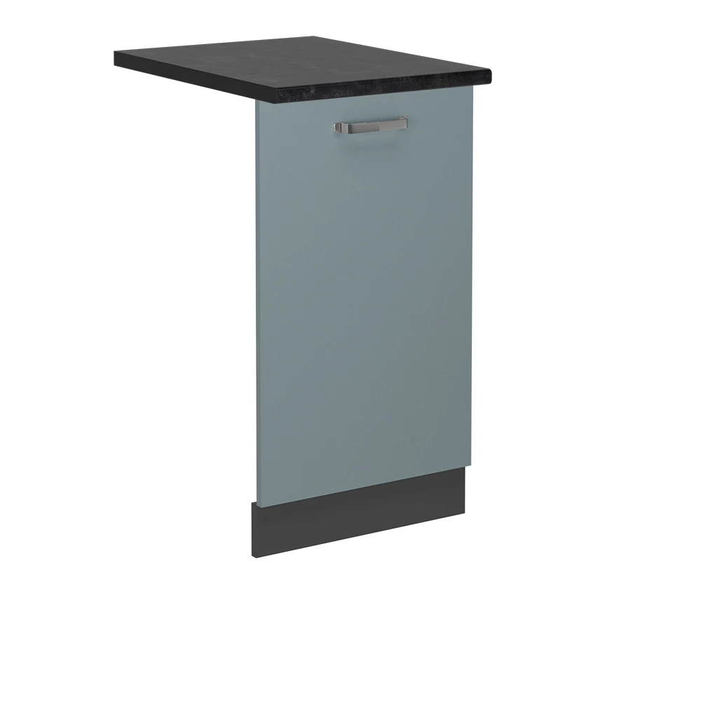 Pannello frontale della lavastoviglie in Grigio-blu on white background