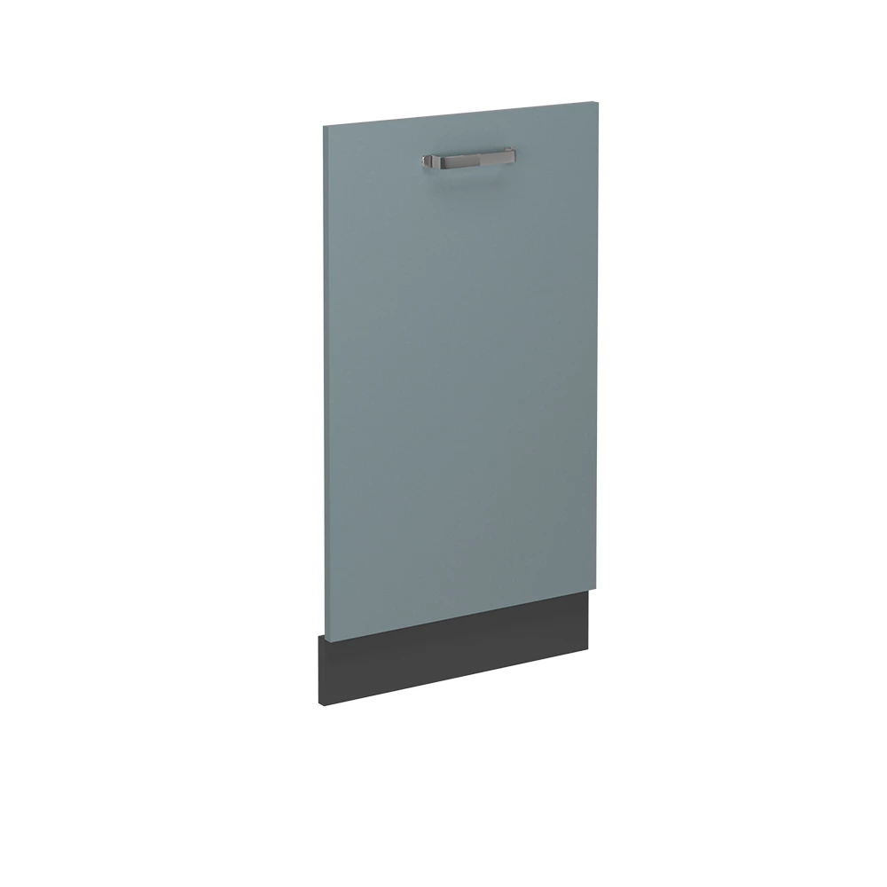 Vicco Geschirrspülblende Blau-Grau 45 cm ohne Arbeitsplatte, R-Line