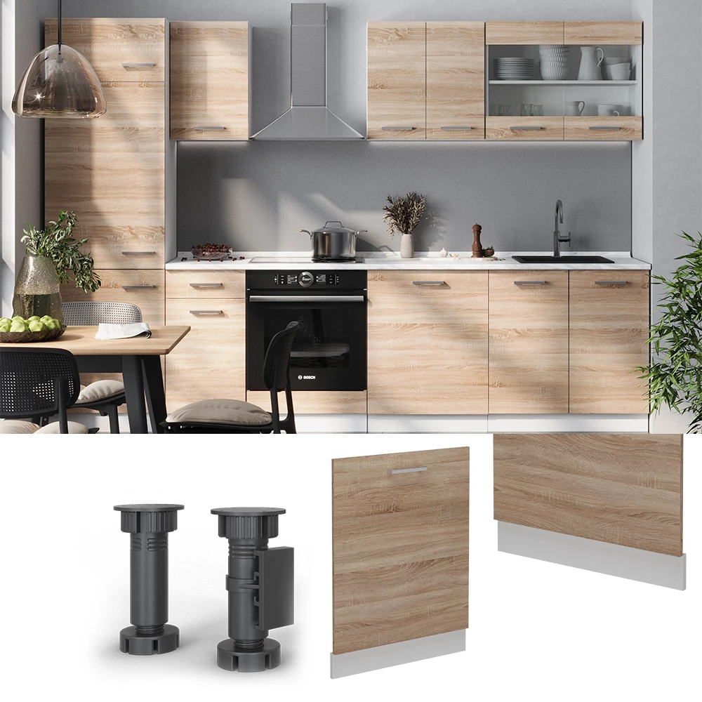 Vicco Lock för diskmaskin Sonoma 60cmutan bänkskiva, R-Line
