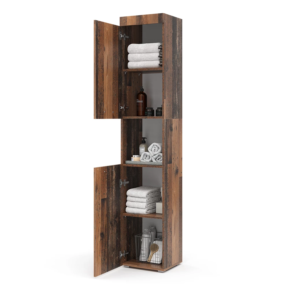 Vicco Badschrank Oldstyle 37 x 190 cm, Luna