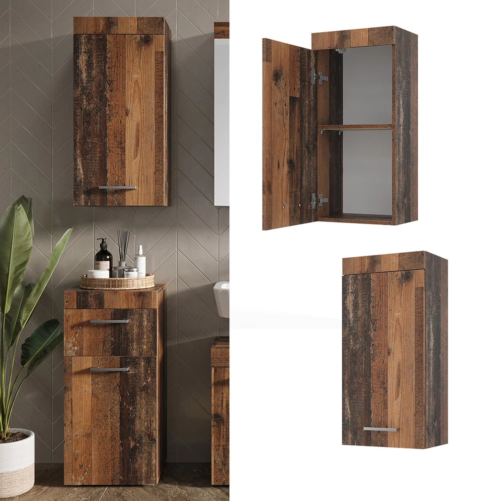 Vicco Seinäkaappi Oldstyle 37x77 cm, Luna