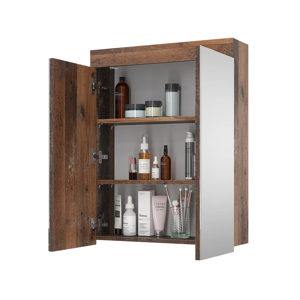 Vicco Badkamerspiegelkast Oldstyle 60 x 77 cm, Luna
