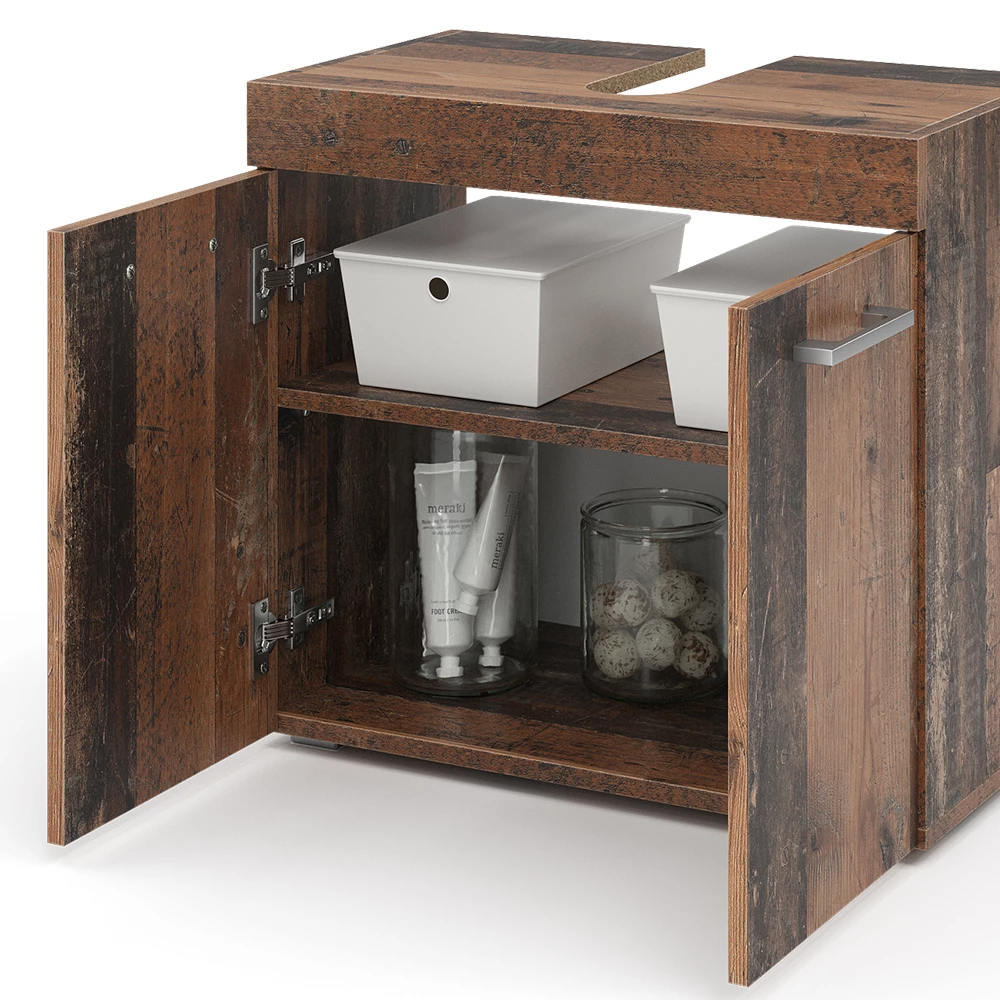 Vicco Waschbeckenunterschrank Oldstyle 60 x 56 cm, Luna