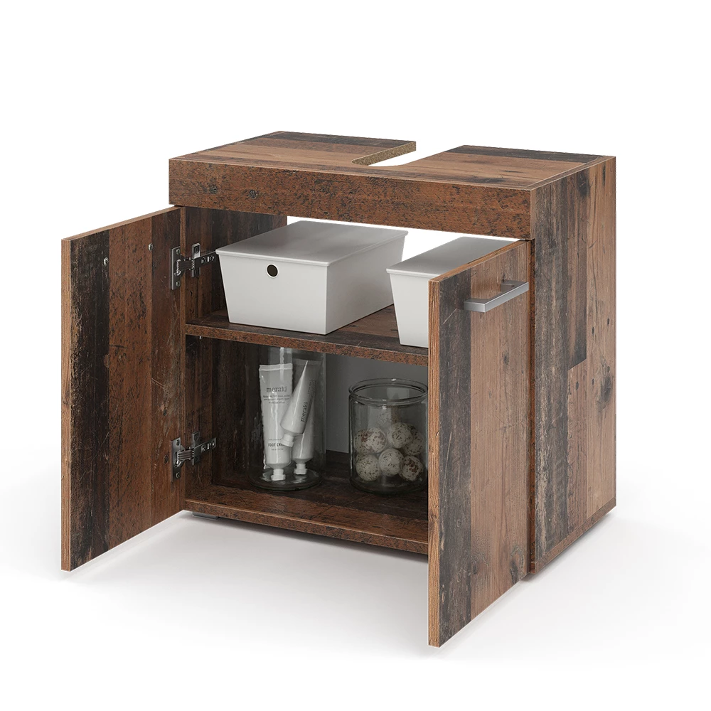 Vicco Waschbeckenunterschrank Oldstyle 60 x 56 cm, Luna