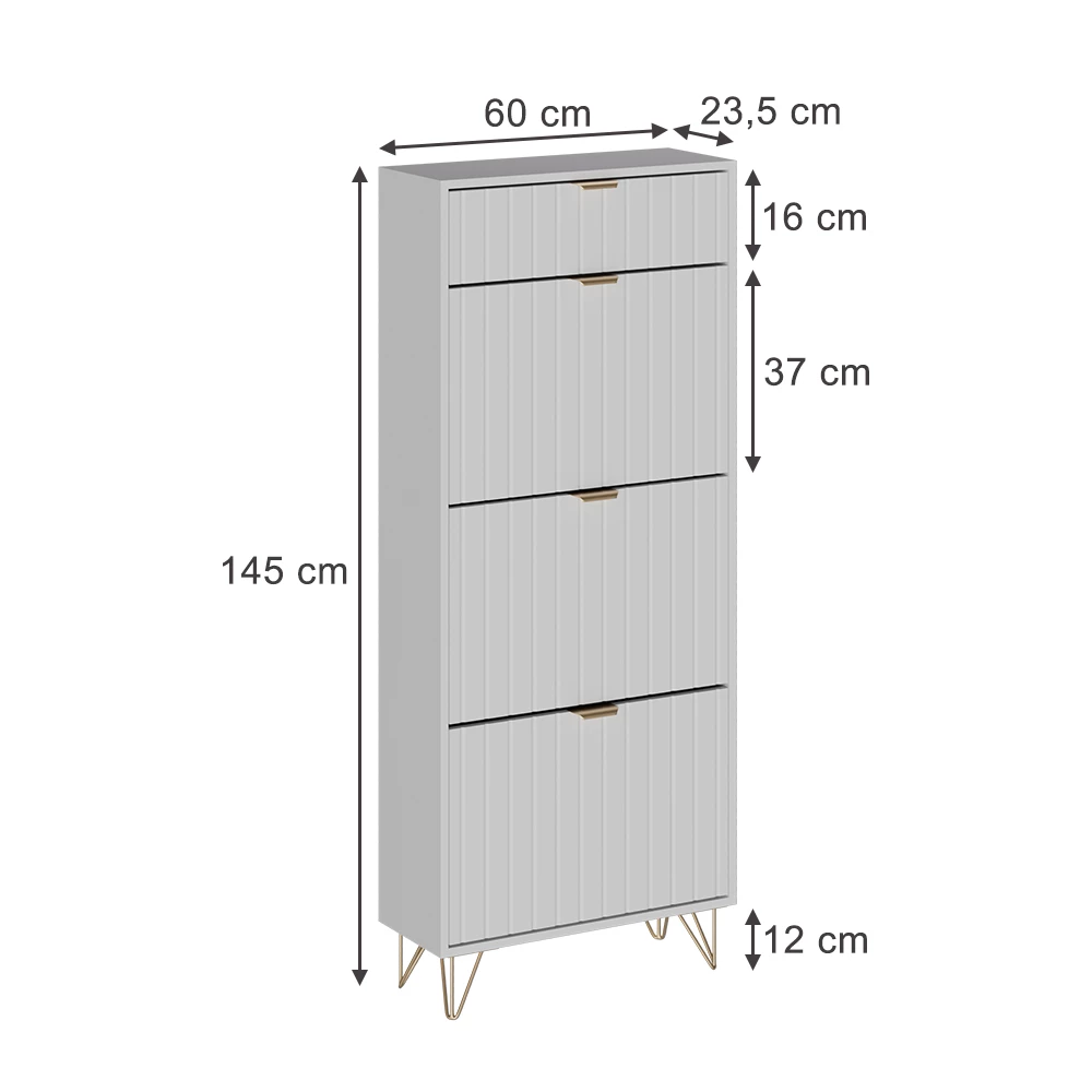 Vicco Vit 60x145 cm3 fack, Helge