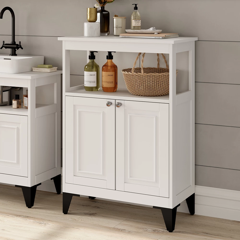 Vicco Midischrank Weiß 60 x 85 cm, Vanity