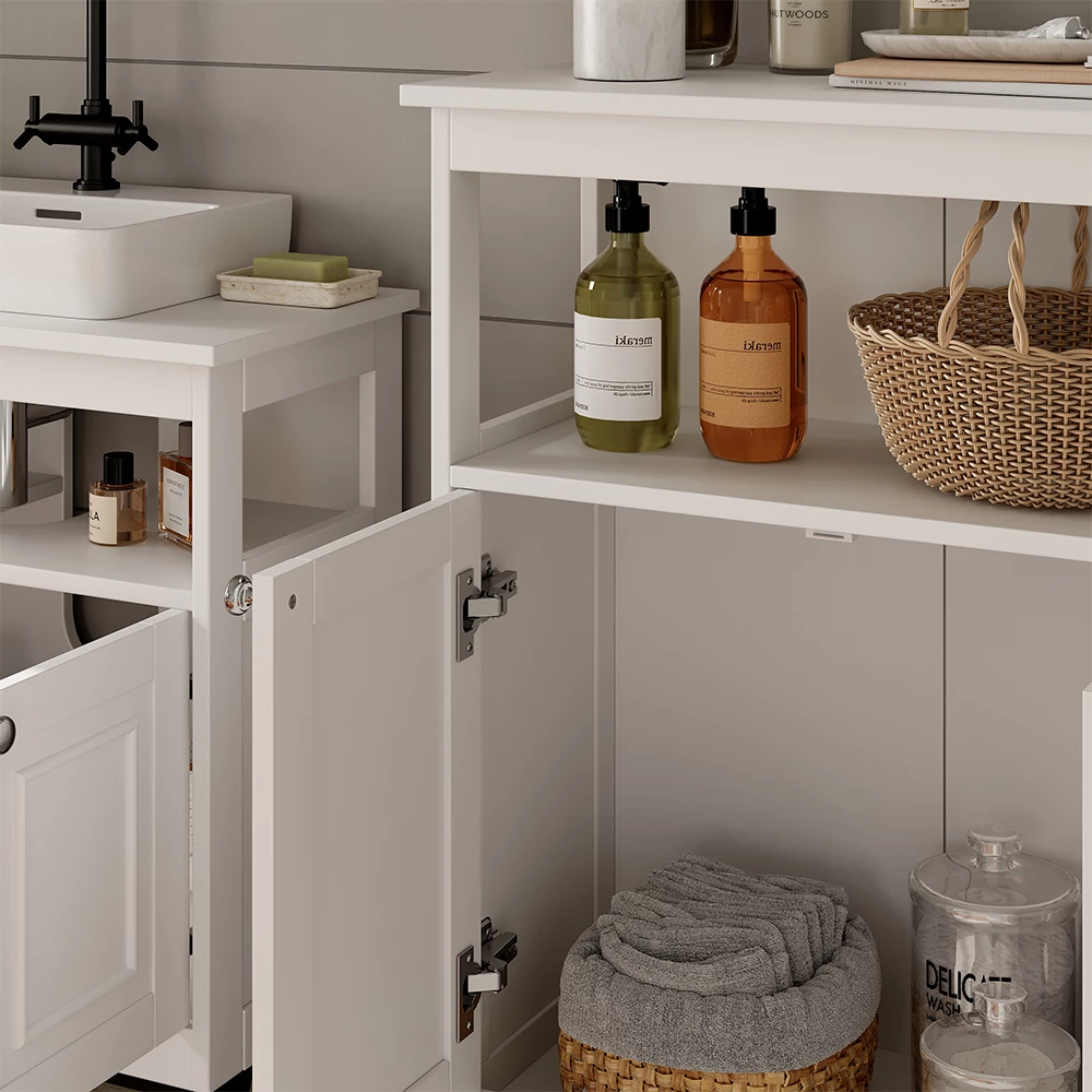Vicco Midischrank Weiß 60 x 85 cm, Vanity