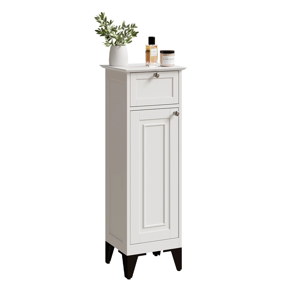 Vicco cassettiera da bagno Bianco 32 x 92 cm con cassetto, Vanity