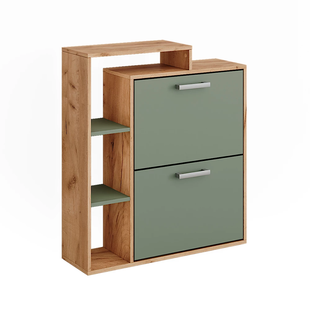 Vicco Skokurv Goldkraft eg/grøn 80 x 90 cm, Orlando