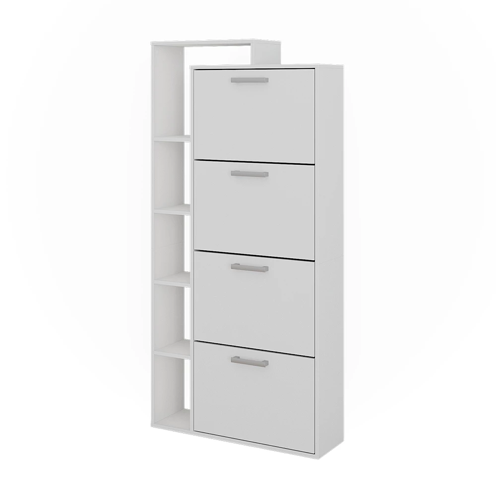 Vicco Skotipper Hvid 80 x 166.1 cm med 4 rum, Orlando
