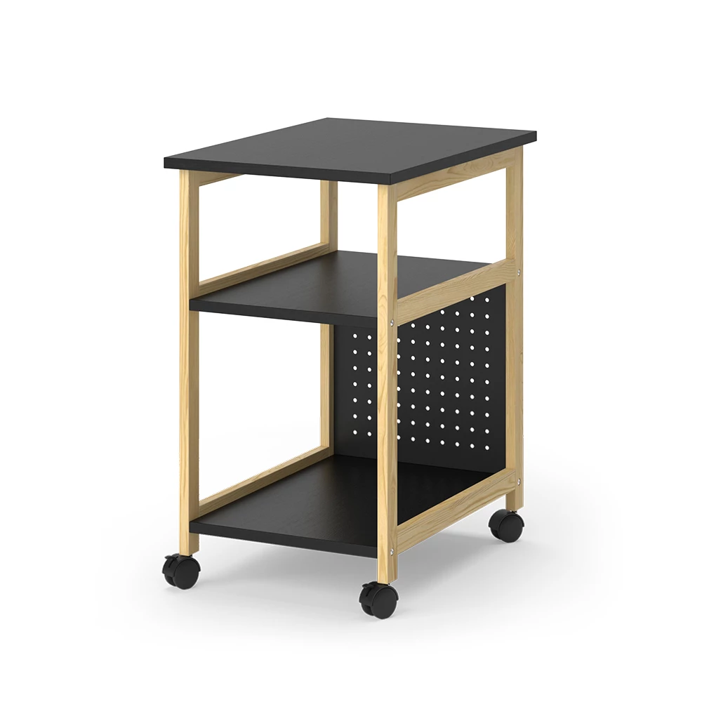 Vicco Rollwagen Preto 36x51 cm, Elvia