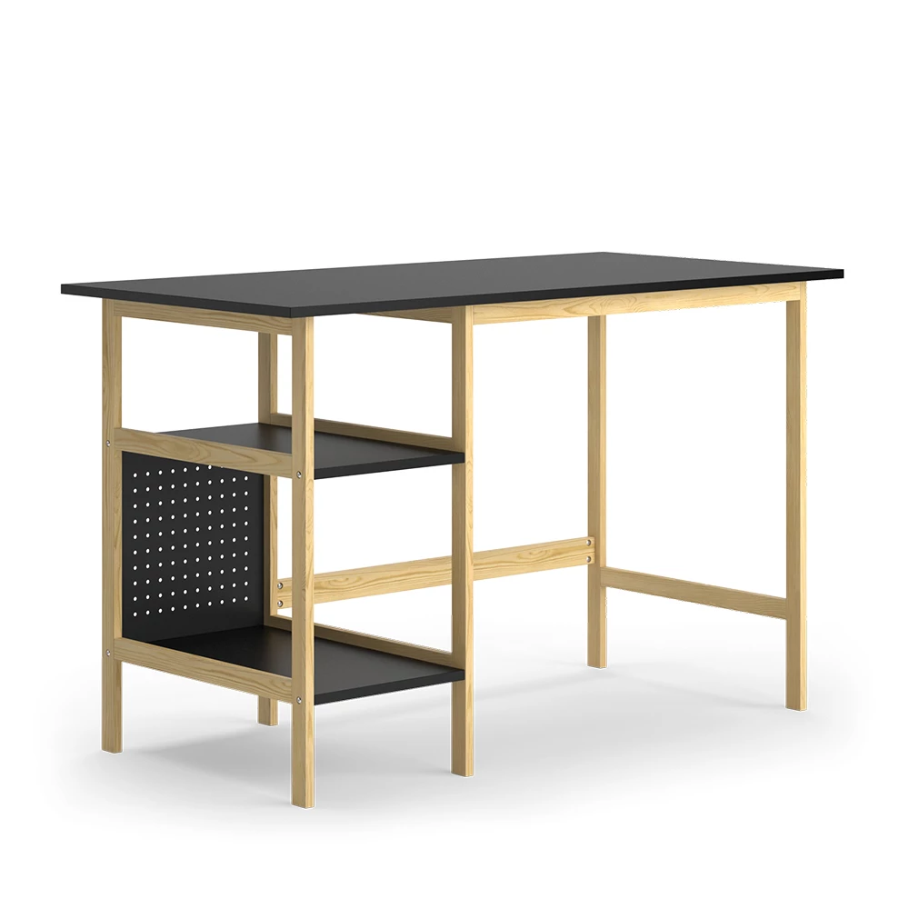 Vicco Birou Negru 120 x 60 cm, Elvia