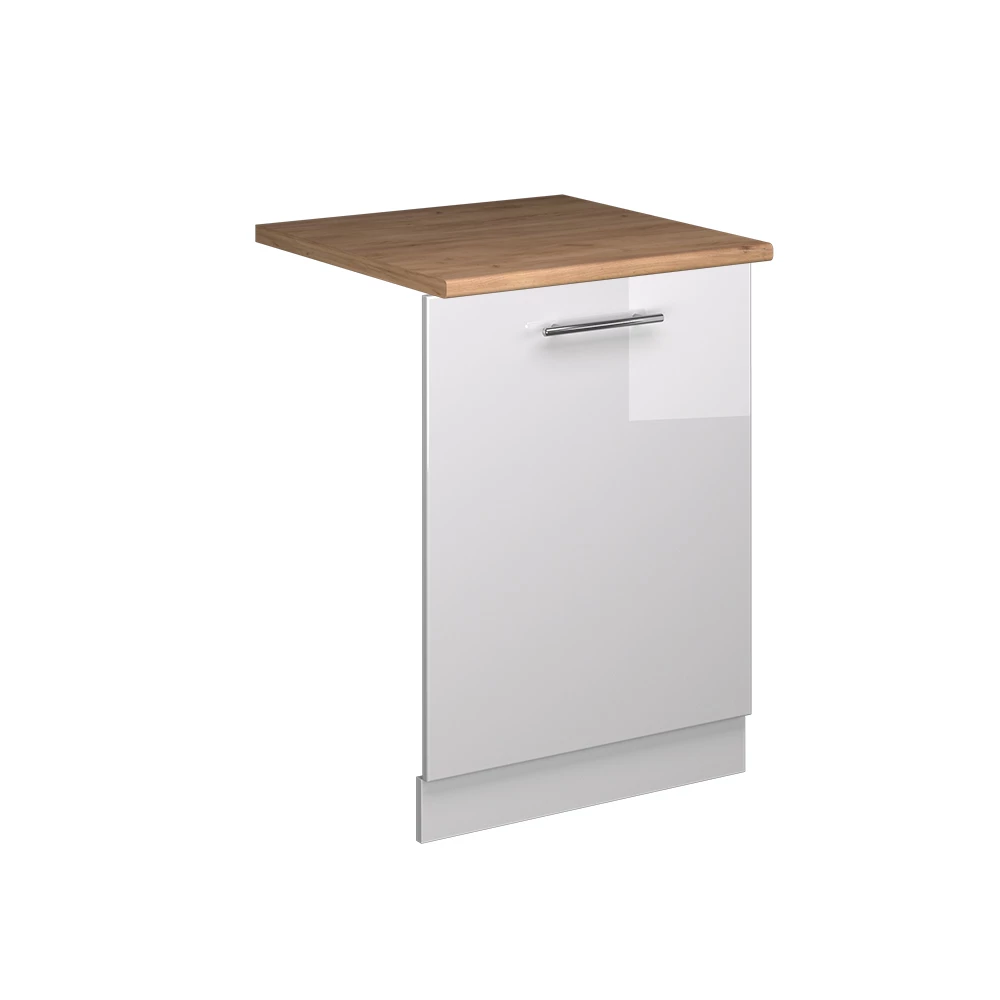Façade Lave-vaisselle Fame-Line Vicco - 45 Cm - Blanc Vert Or - Rustique
