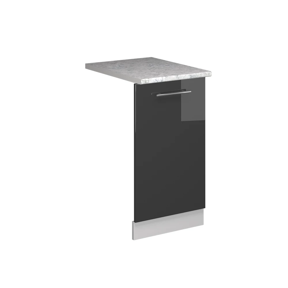 Vicco Façade Béton 45cm , PT Anthracite, R-Line | Béton | Panneau lave