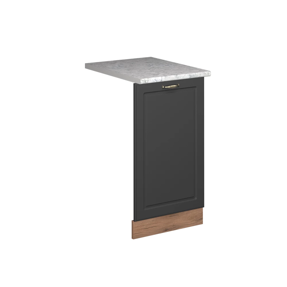 ViccoDiskmaskinens frontpanel"Fame-Line",Herrgård i antracitguld ,45cm, AP Marble