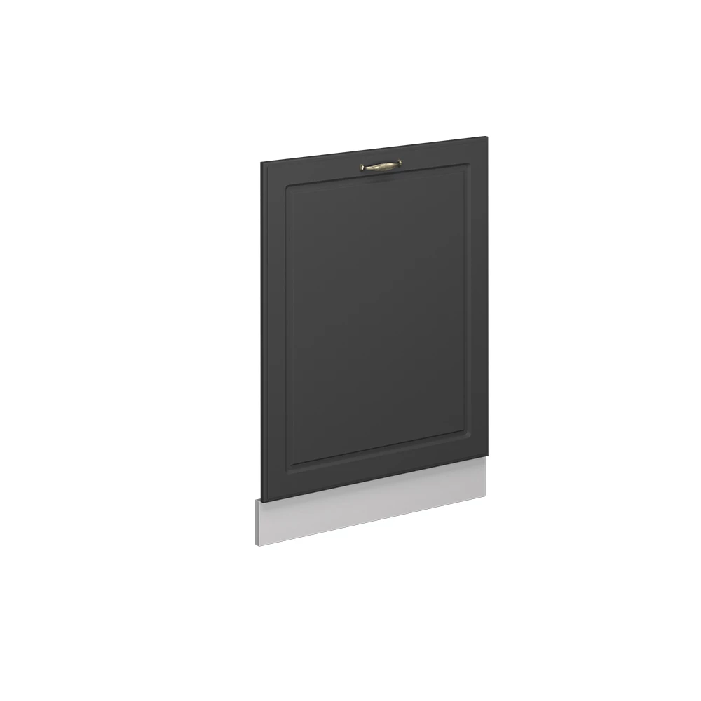Vicco Façade de lave-vaisselle "Fame-Line", Anthrazit-Gold Landhaus, 60cm sans PT