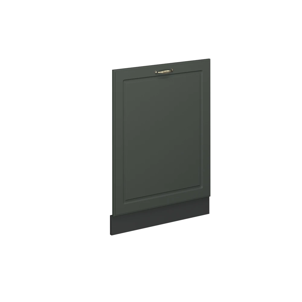 Vicco Geschirrspülblende "Fame-Line", Grün-Gold Landhaus, 60 cm ohne Arbeitsplatte