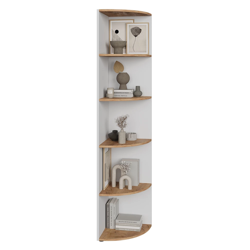 Kulmahylly in Valkoinen/kultainen tammi on white background with decorative elements