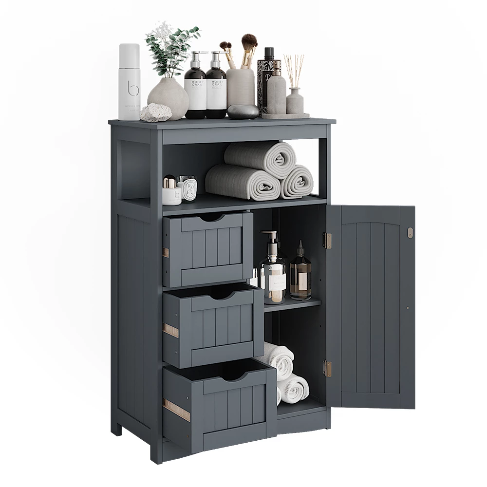 Vicco Midikast Grijs 56 x 86.5 cm, Bianco