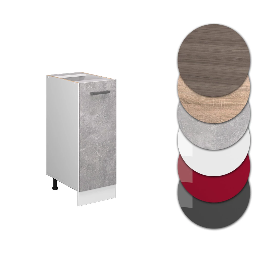 Vicco Apothekerschrank beton 30 cm bez radne ploče, R-Line