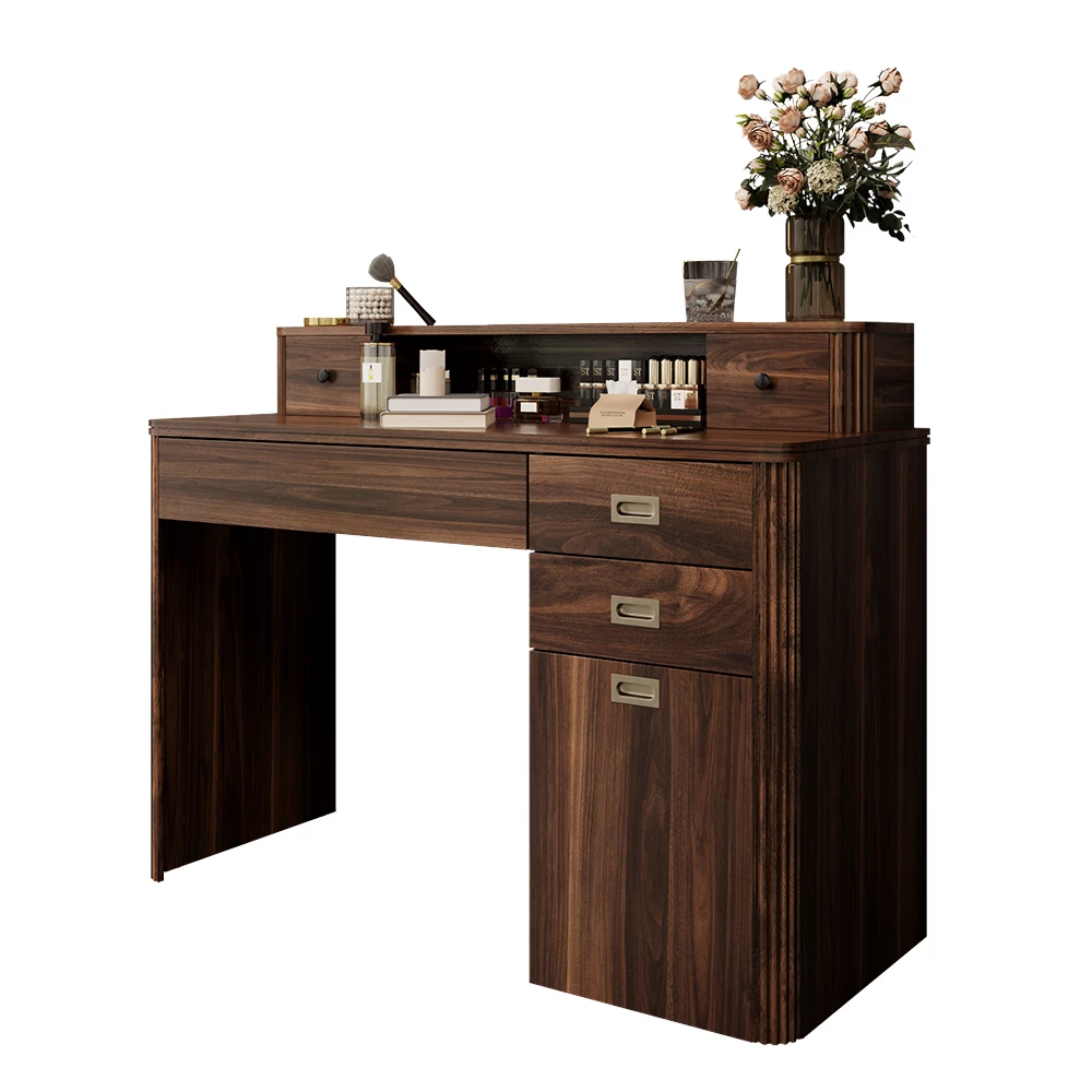 Vicco Tavolo da toilette Rovere rustico 120 cm Senza specchio, Neria