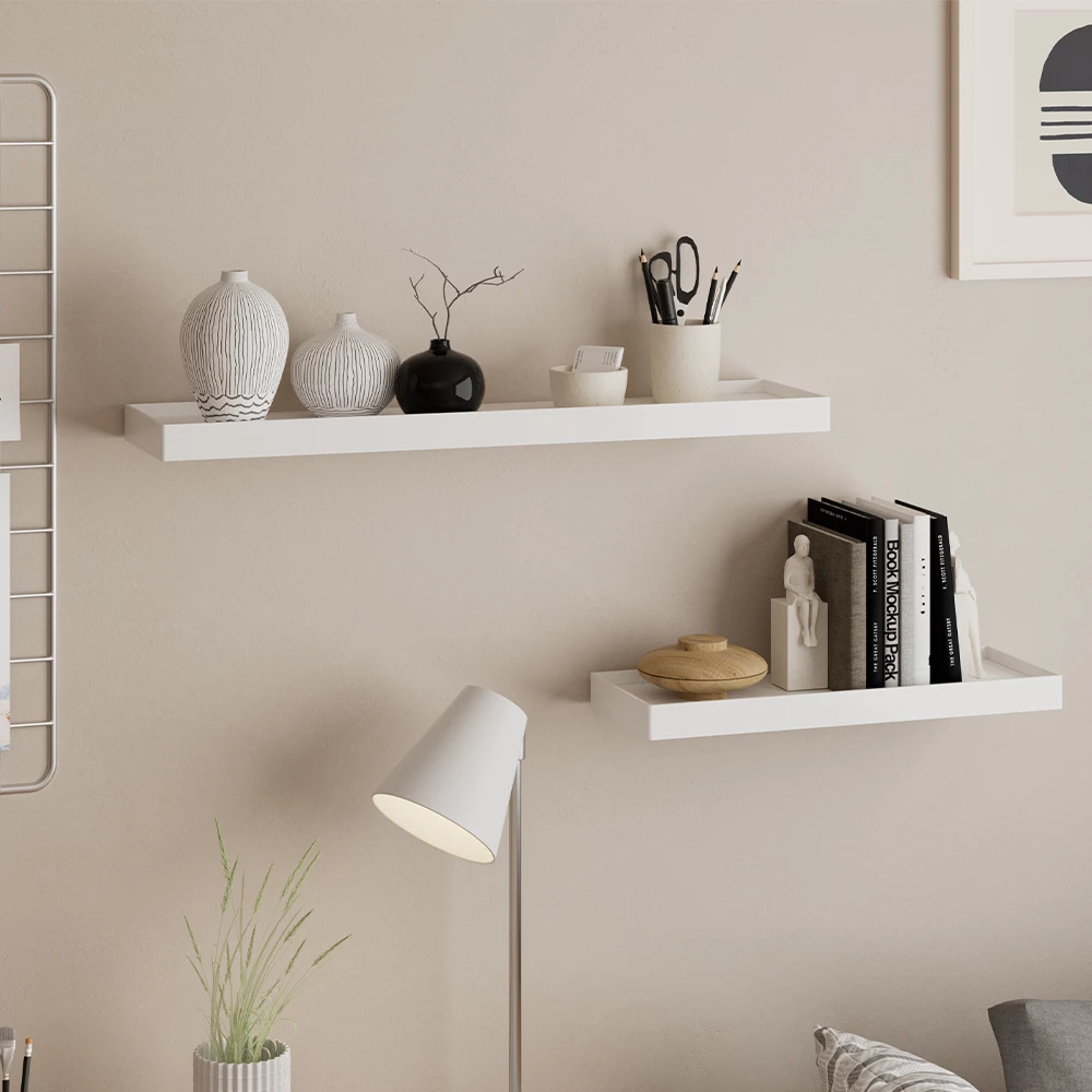 Seinähylly in Valkoinen on white background