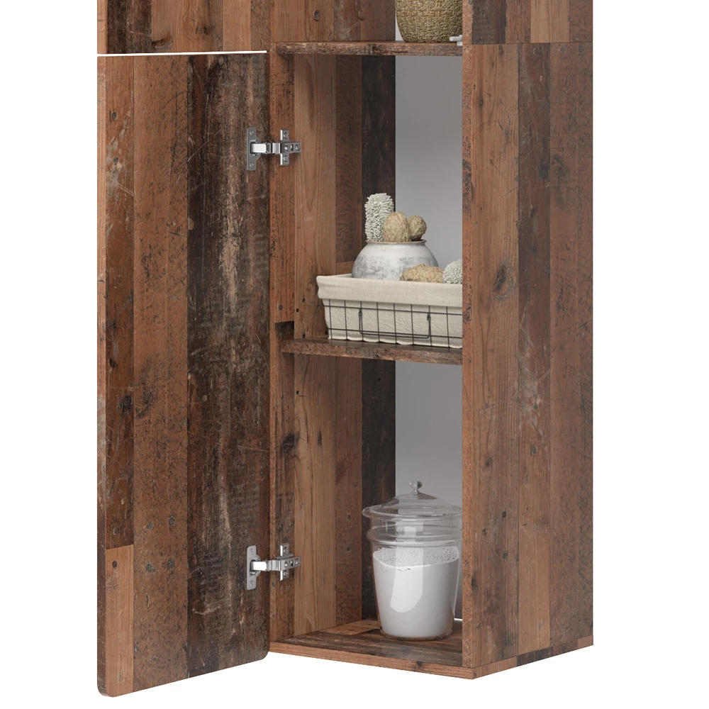 Close-up van Hoge kasten in Oldstyle, met ontwerp- en oppervlakte-details