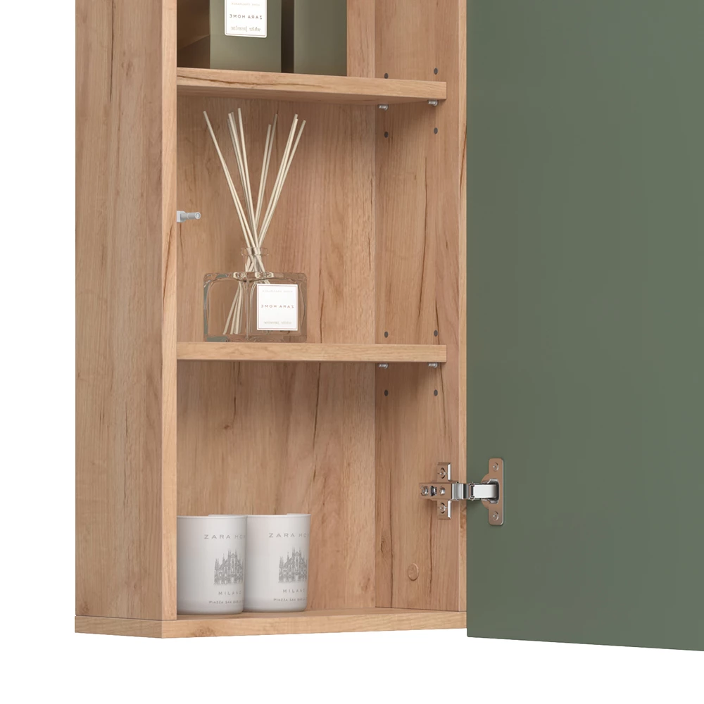 Vicco Wandmeubels Goldkraft eik/groen , Izan