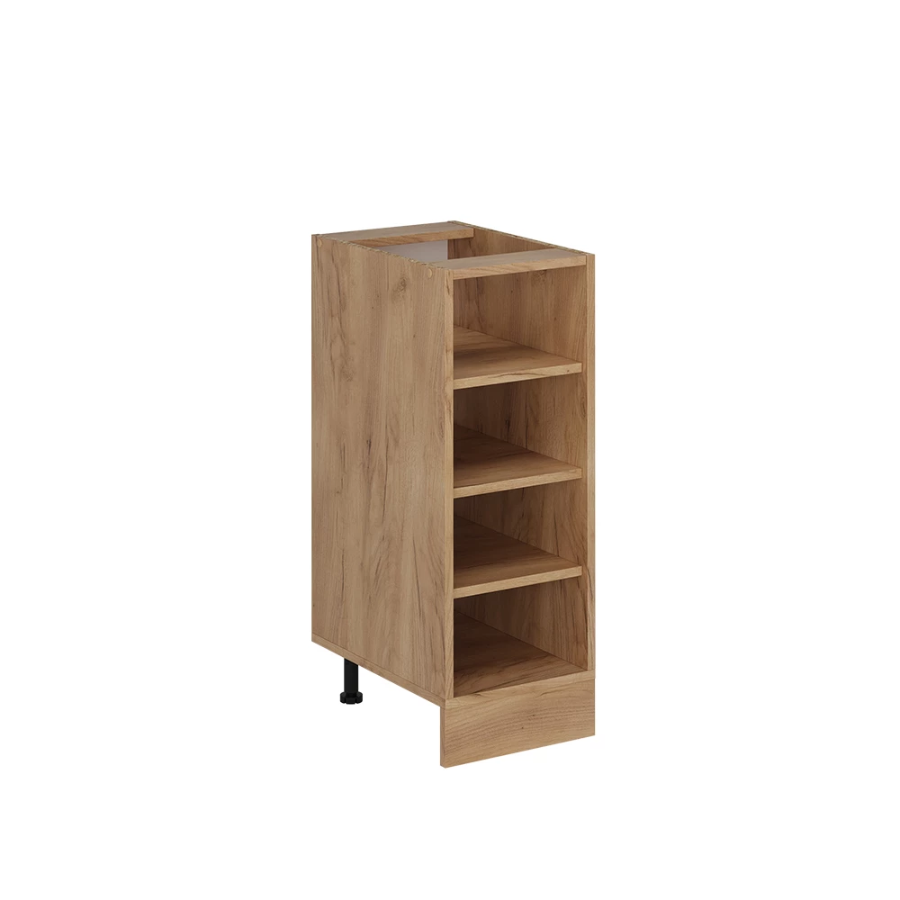 Vicco Estante de cocina "R-Line", Roble dorado, 30 cm sin encimera