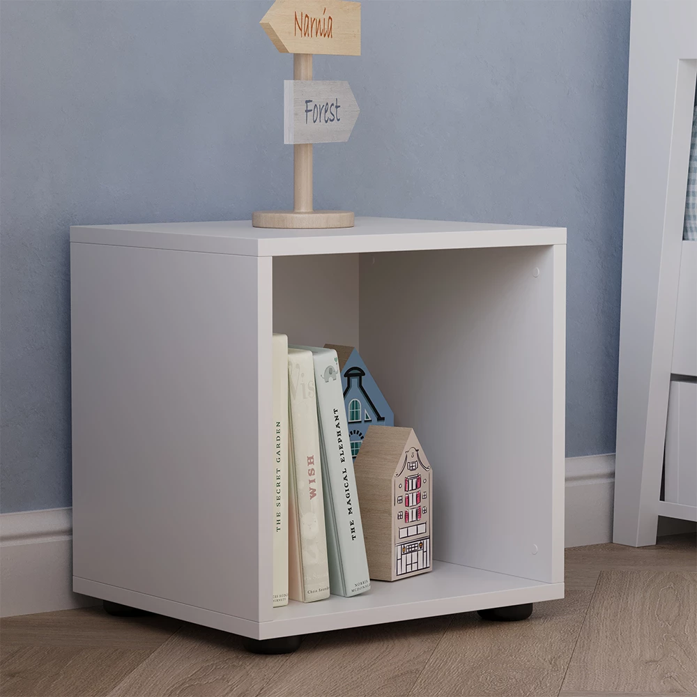 Vicco Kinderregal Weiß 36.4 x 38.2 cm 1 Fach, Estell