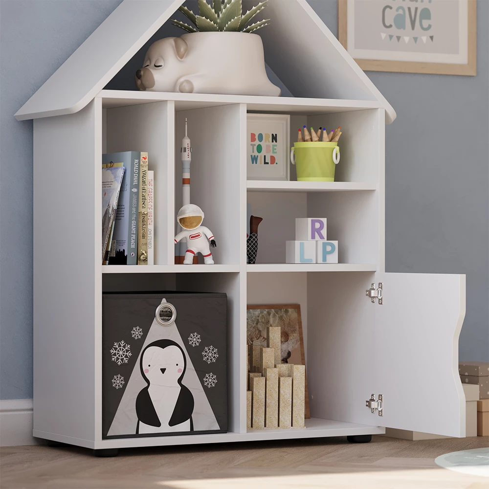 Vicco Kinderregal Weiß 71 x 112.2 cm, Estell