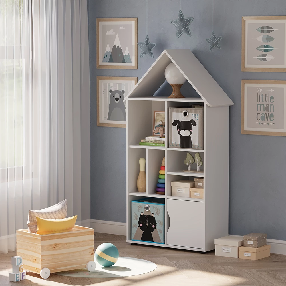 Vicco Kinderregal Branco 71x148.4 cm, Estell