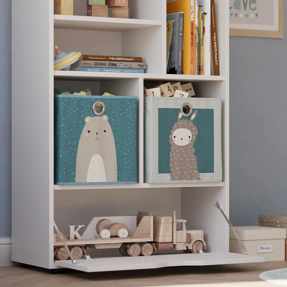 Vicco Kinderregal Weiß 71 x 178.5 cm, Estell