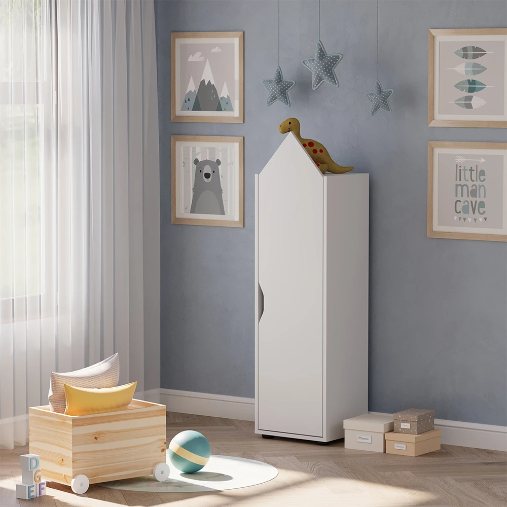 Vicco Kinderregal bijelo 36.4 x 130.9 cm, Estell