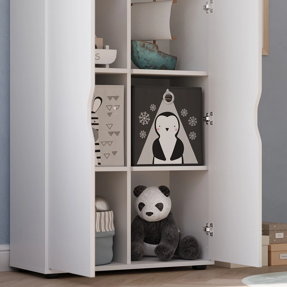 Vicco Scaffale per bambini Bianco 71 x 140.4 cm, Estell