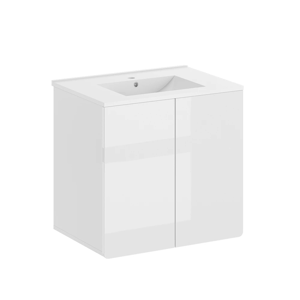 Vicco Conjunto de móveis de casa de banho Branco , Izan