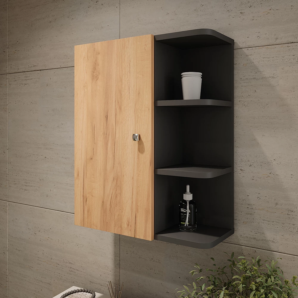 Vicco Hängeschrank Anthrazit 47.2 x 59.2 cm, Fynn