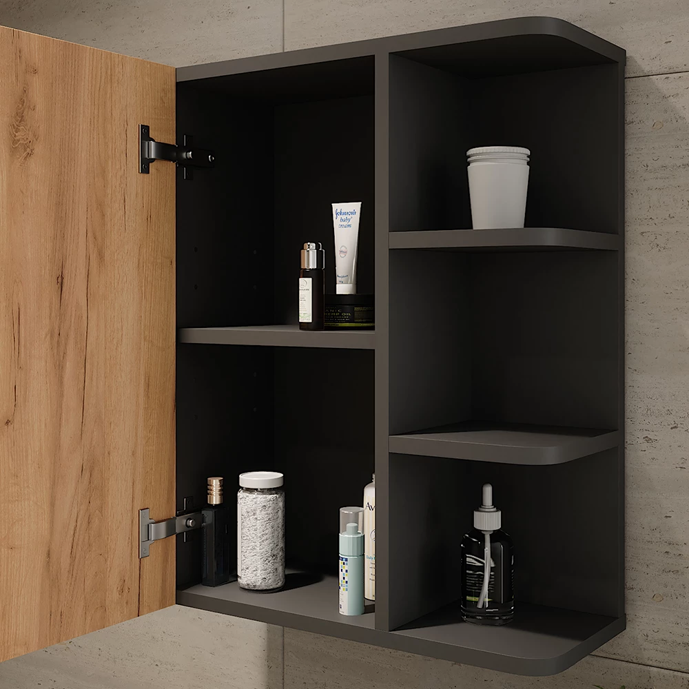 Vicco Hängeschrank Anthrazit 47.2 x 59.2 cm, Fynn