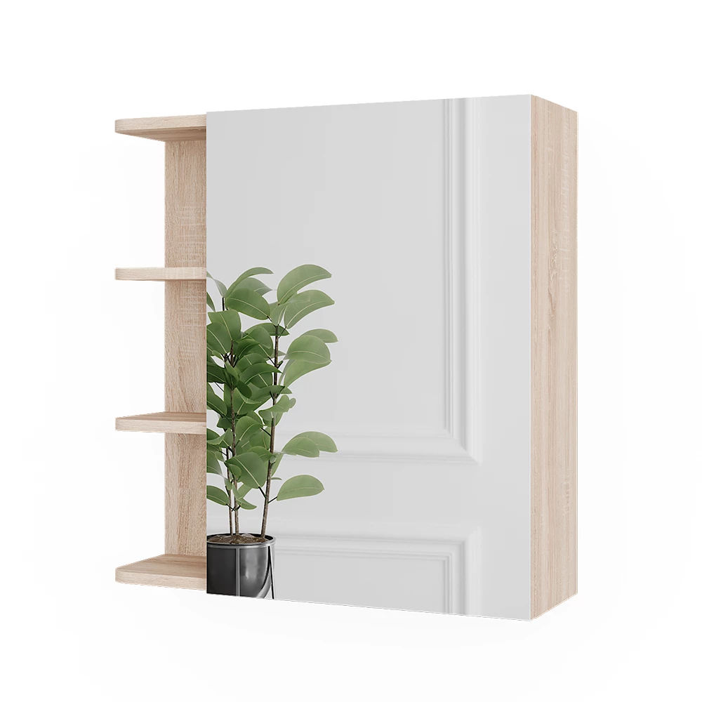 Vicco Kylpyhuoneen peilikaappi Sonoma 62x64 cm, Fynn