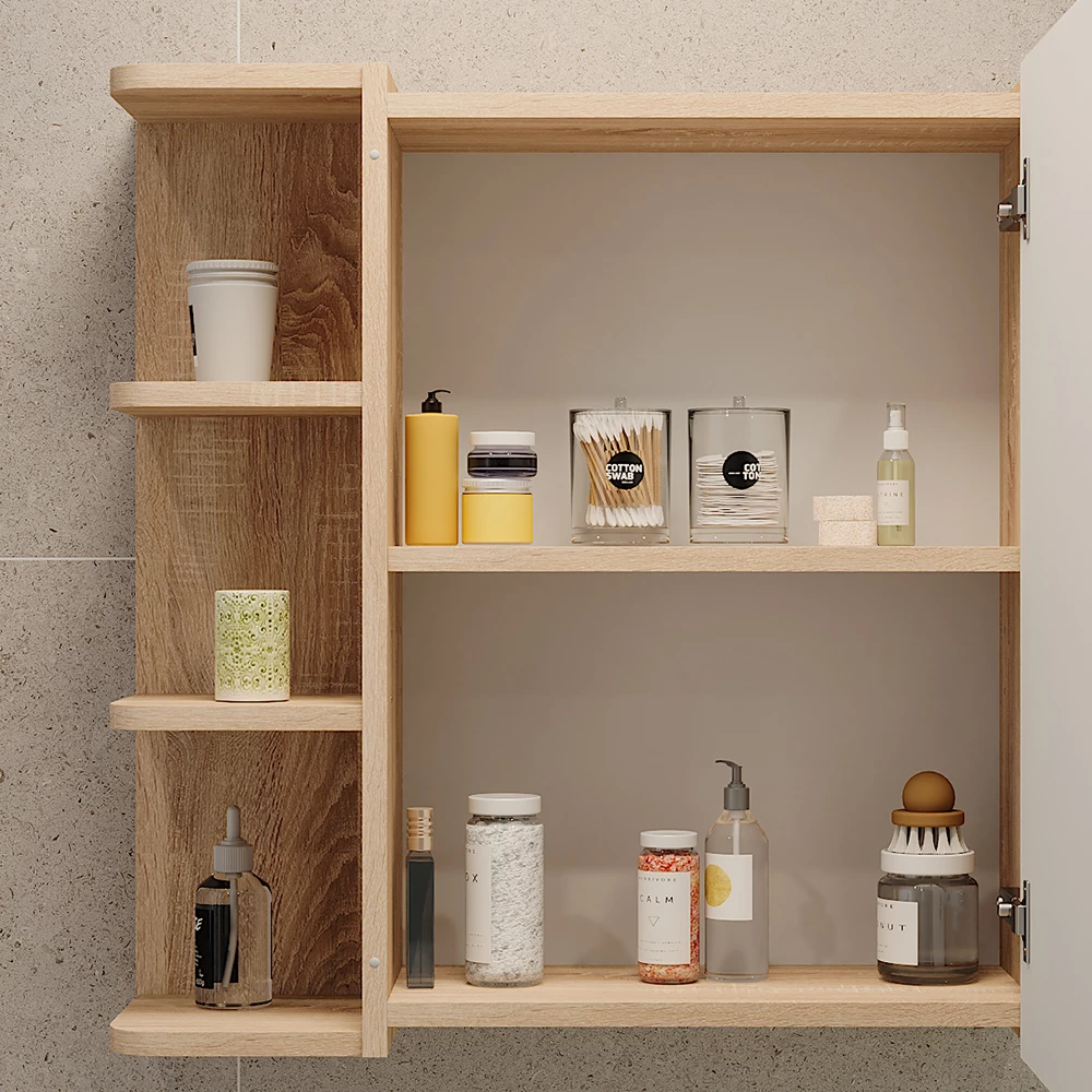 Vicco Spiegelschrank Sonoma 62 x 64 cm, Fynn