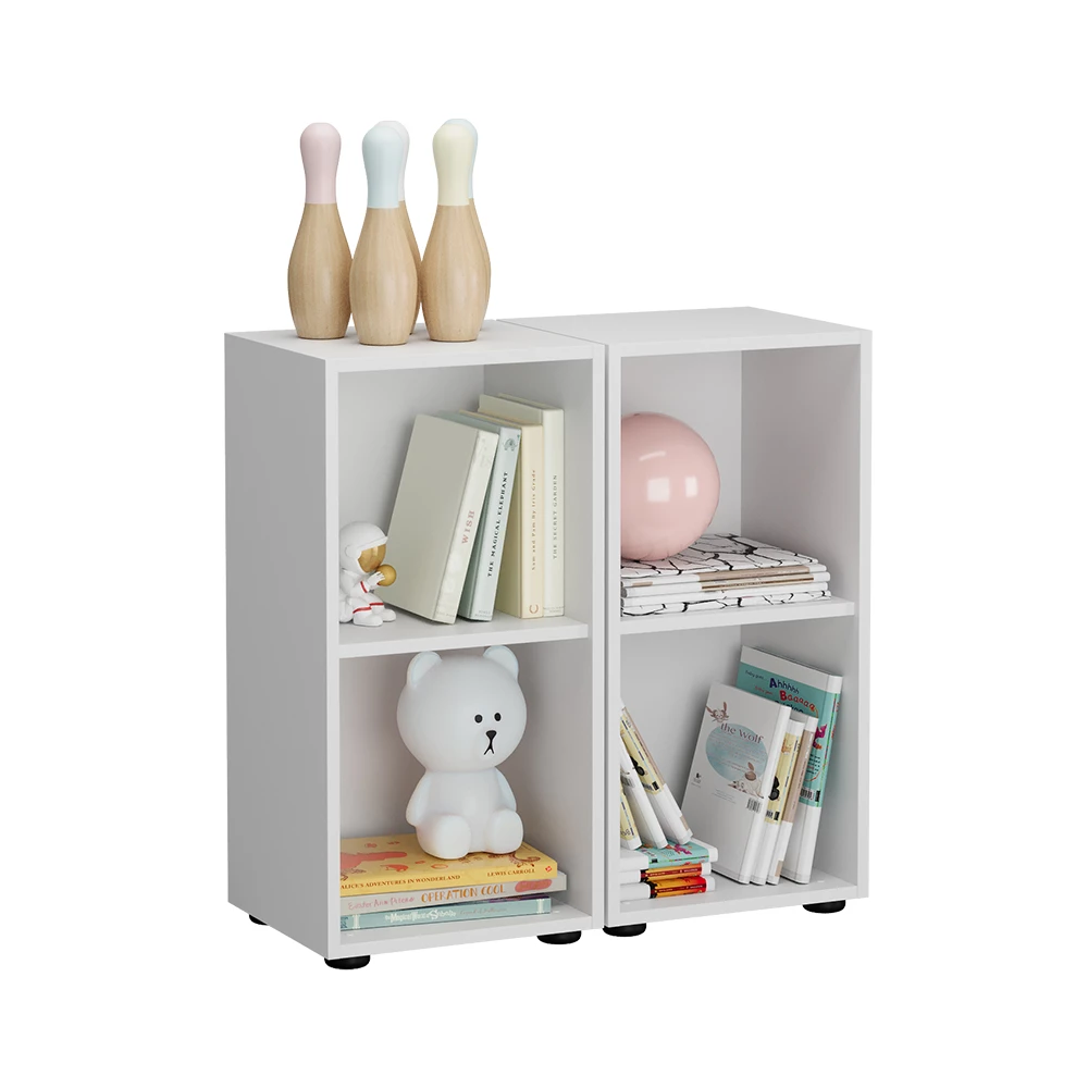 Vicco Scaffale per bambini "Estell", Bianco, 71 x 38.2 cm Set di 2