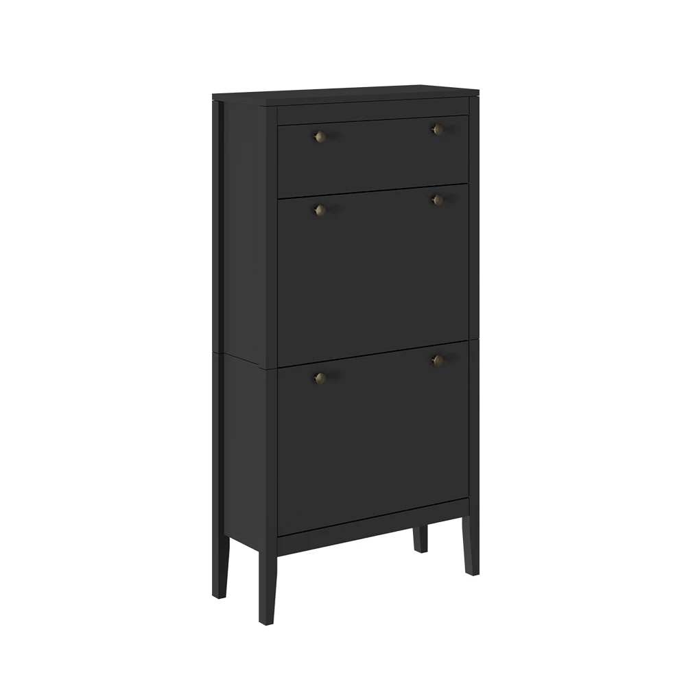Vicco Schuhschrank Preto 60x115 cm, Aron