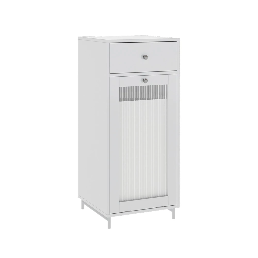 Vicco Midischrank Weiß 40 x 96 cm, Malte