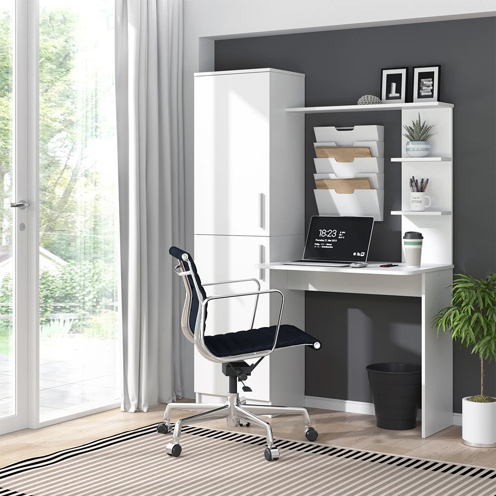 Vicco Bureau Blanc 122.9x52cm, Tessa
