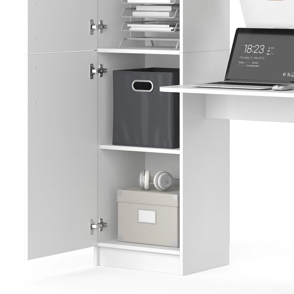 Vicco Bureau Blanc 122.9x52cm, Tessa